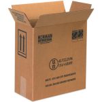 12 x 6 x 12 3/4" 2 - 1 Gallon Plastic Jug Haz Mat Boxes-ECT-44