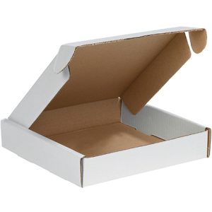 10 x 10 x 2" White Deluxe Literature Mailers-ECT-32-B