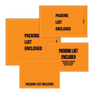 Mil-Spec "Packing List Enclosed" Envelopes